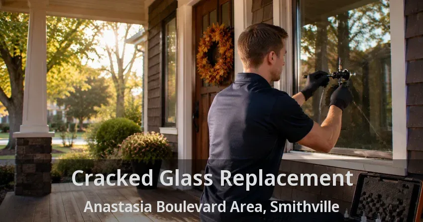 Cracked Glass Replacement Anastasia Boulevard Area, Smithville - ON
