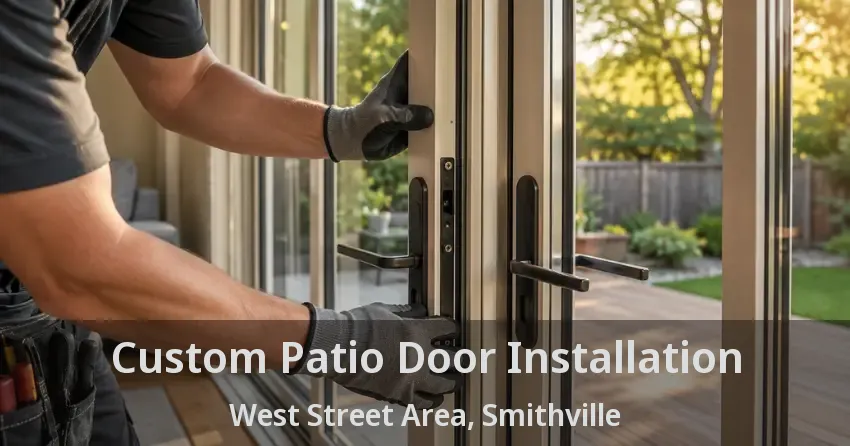Custom Patio Door Installation West Street Area, Smithville - ON