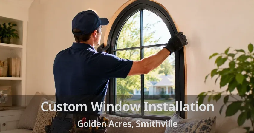 Custom Window Installation Golden Acres, Smithville - ON