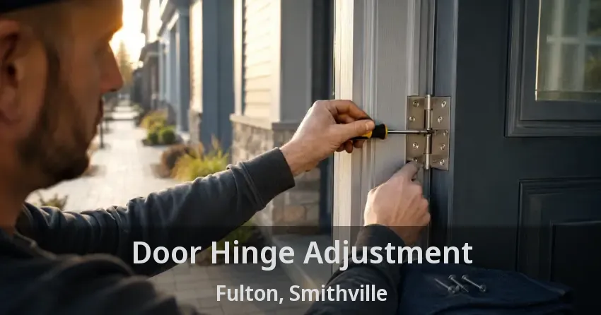 Door Hinge Adjustment Fulton, Smithville - ON