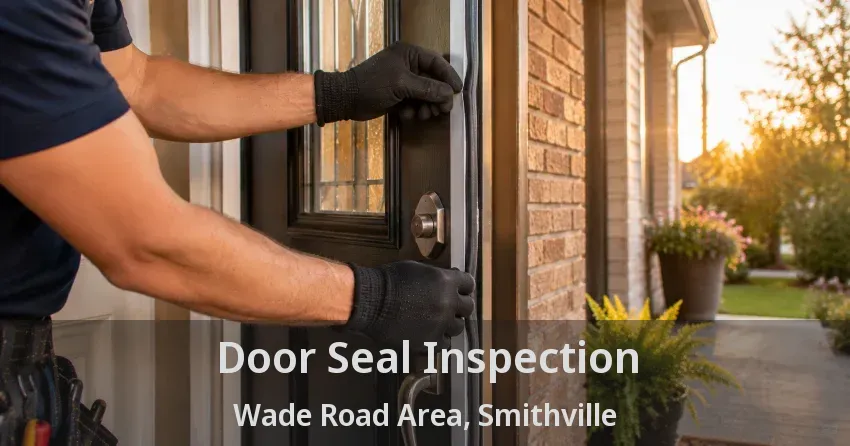 Door Seal Inspection Wade Road Area, Smithville - ON