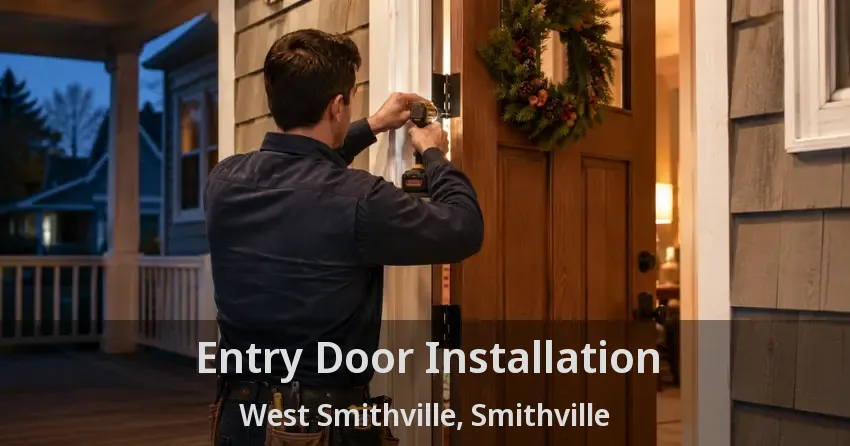 Entry Door Installation West Smithville, Smithville - ON