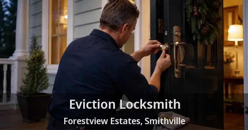 Eviction Locksmith Forestview Estates, Smithville - ON