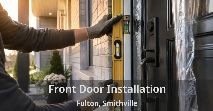 Front Door Installation Fulton, Smithville - ON