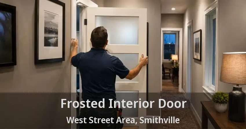 Frosted Interior Door West Street Area, Smithville - ON