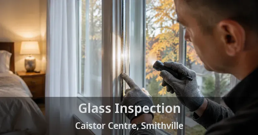 Glass Inspection Caistor Centre, Smithville - ON