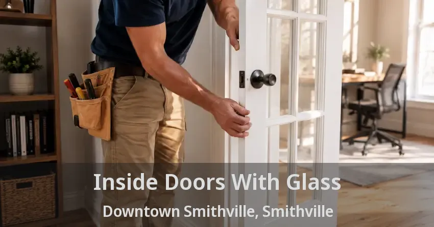 Inside Doors With Glass Downtown Smithville, Smithville - ON