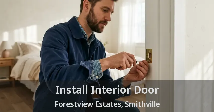 Install Interior Door Forestview Estates, Smithville - ON