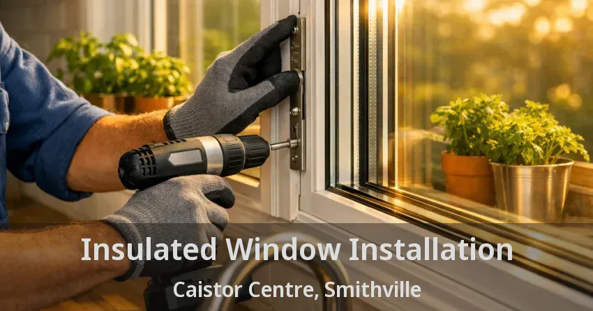Insulated Window Installation Caistor Centre, Smithville - ON
