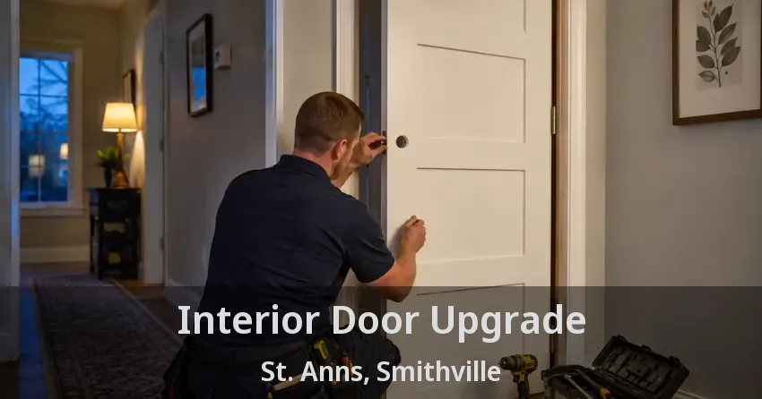 Interior Door Upgrade St. Anns, Smithville - ON