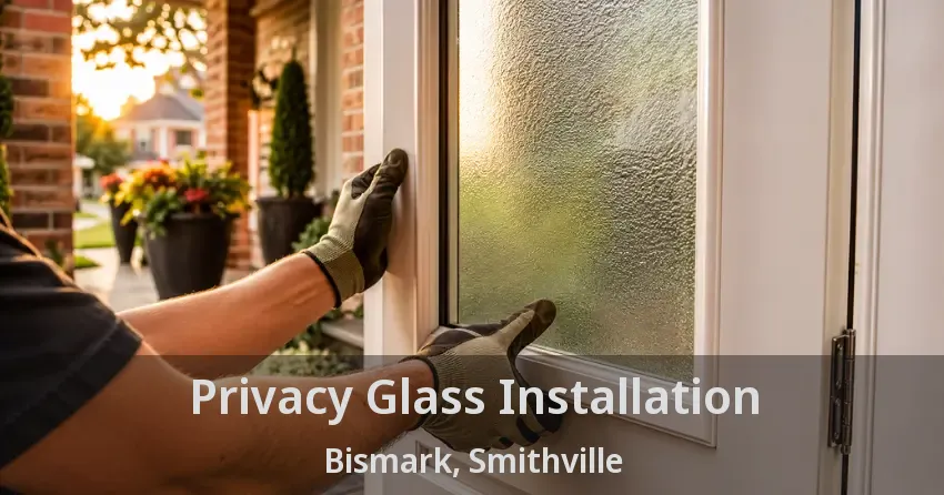 Privacy Glass Installation Bismark, Smithville - ON