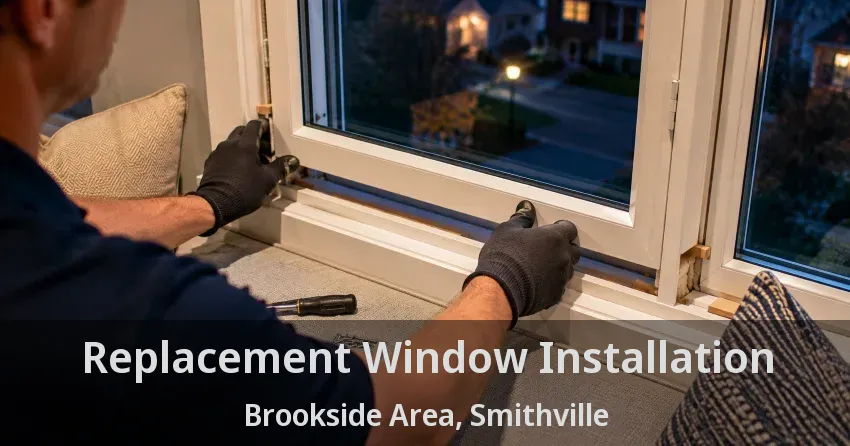 Replacement Window Installation Brookside Area, Smithville - ON