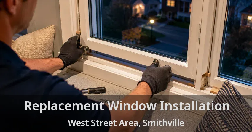 Replacement Window Installation West Street Area, Smithville - ON