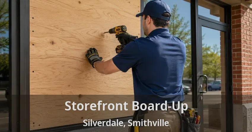 Storefront Board-Up Silverdale, Smithville - ON