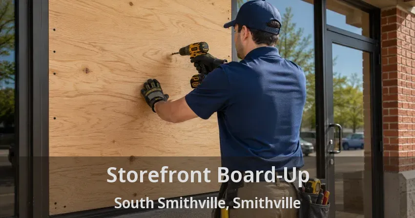 Storefront Board-Up South Smithville, Smithville - ON
