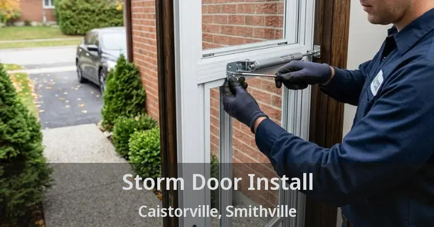 Storm Door Install Caistorville, Smithville - ON