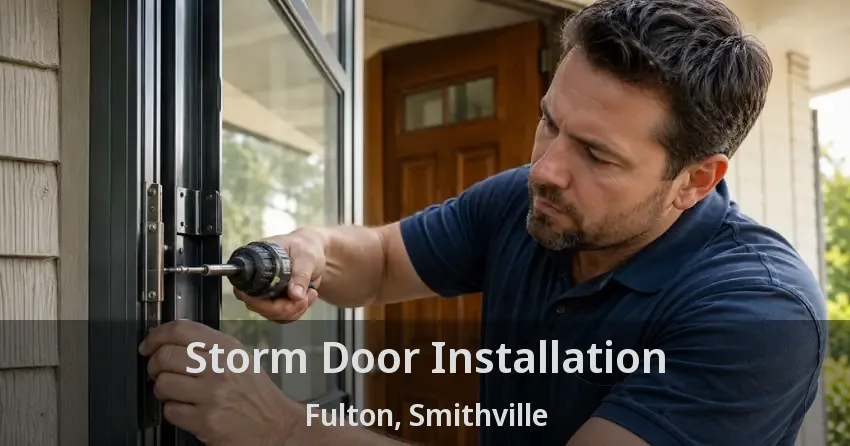 Storm Door Installation Fulton, Smithville - ON