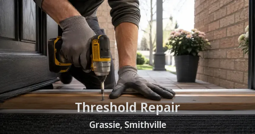 Threshold Repair Grassie, Smithville - ON