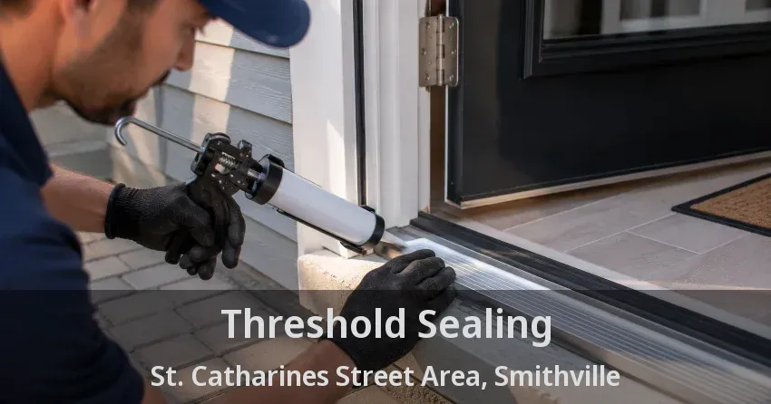 Threshold Sealing St. Catharines Street Area, Smithville - ON
