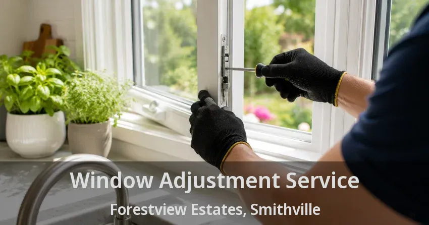 Window Adjustment Service Forestview Estates, Smithville - ON