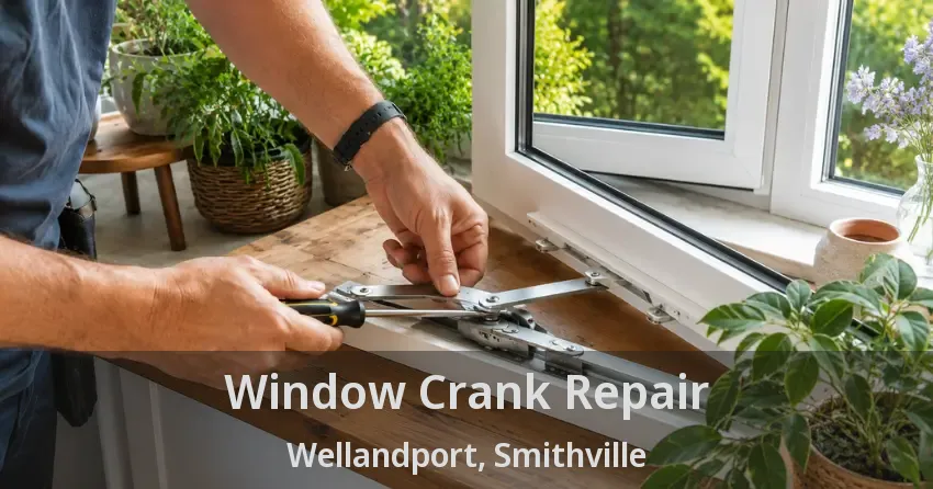 Window Crank Repair Wellandport, Smithville - ON