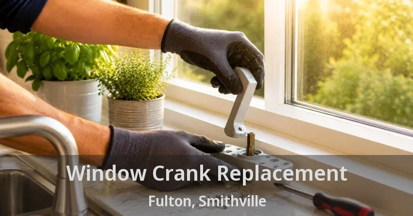 Window Crank Replacement Fulton, Smithville - ON
