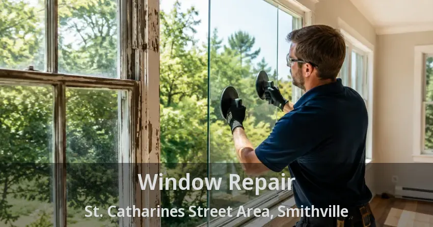 Window Repair St. Catharines Street Area, Smithville - ON