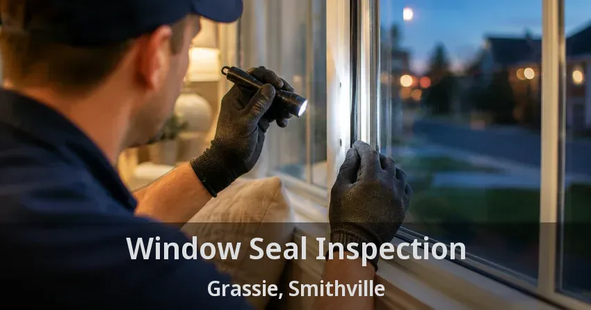 Window Seal Inspection Grassie, Smithville - ON