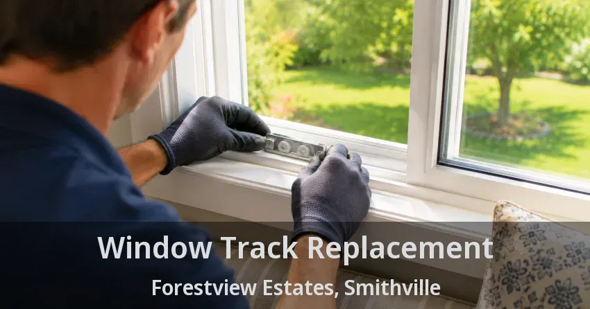 Window Track Replacement Forestview Estates, Smithville - ON