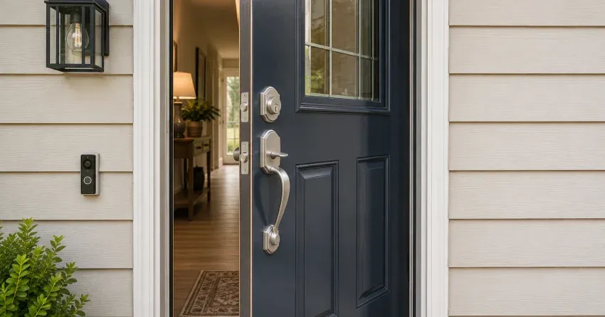 energy-efficient exterior door upgrade installation in St. Anns, Smithville