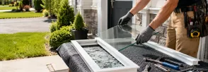 Broken Glass Repair Canborough Street Area, Smithville