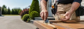 Wood Door Repair Bismark, Smithville